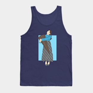 Lady and big ice cream Rain Collection Tank Top